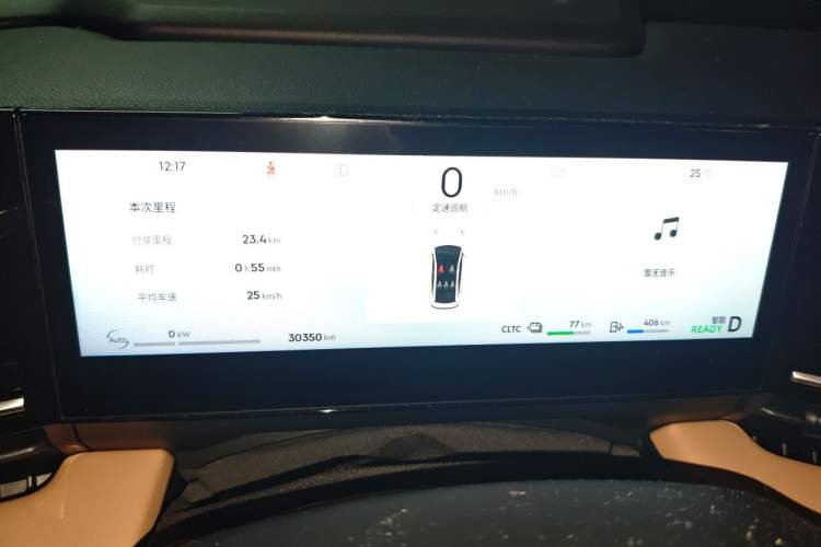 Used Geely Galaxy L6 2023 125km MAX Instrument Cluster