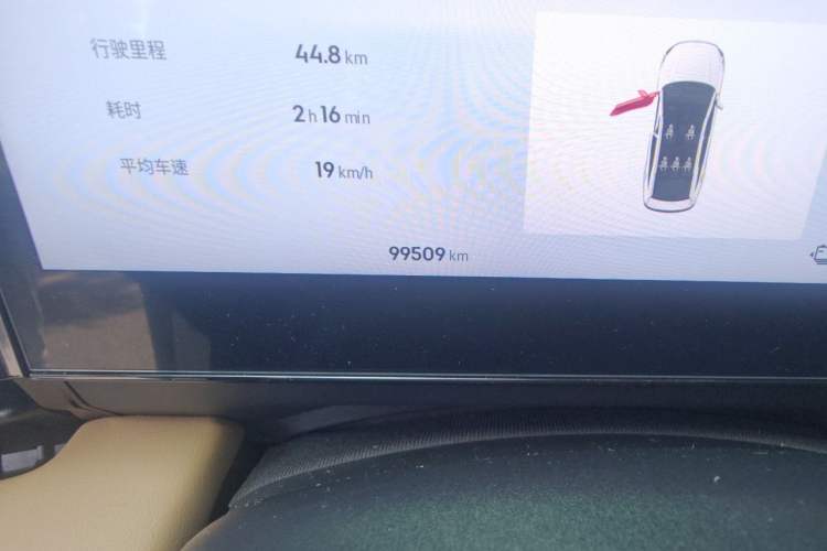 Used Geely Galaxy L6 2023 125km MAX Odometer Close Up