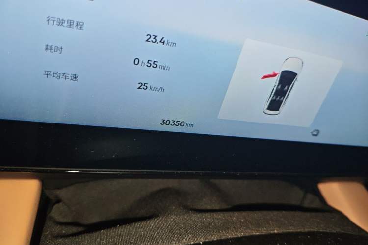 Used Geely Galaxy L6 2023 125km MAX Odometer Close Up