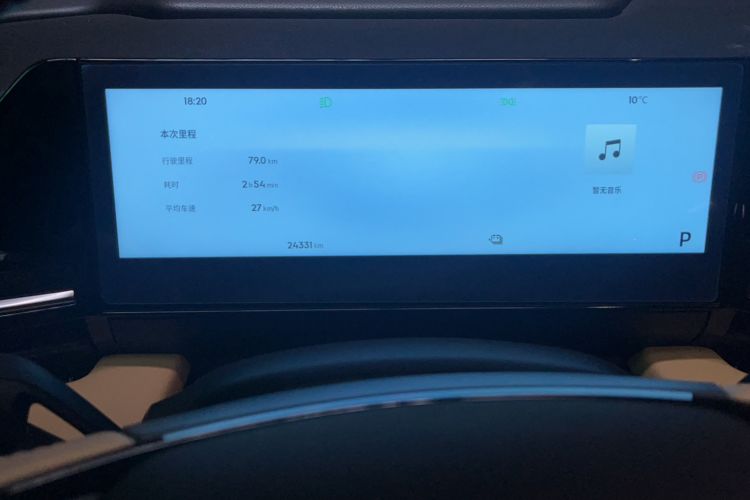 Used Geely Galaxy L6 2024 125km PLUS Dragon Edition Odometer Close Up