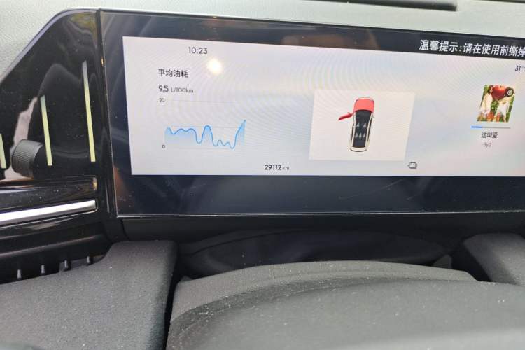 Used Geely Galaxy L6 2024 125km Creative Edition Odometer Close Up