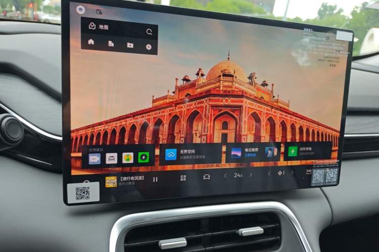 Used Geely Galaxy L6 2025 EM-i 60km Exploration Edition Audio And AC Panel