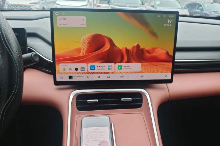Used Geely Galaxy L6 2025 EM-i 60km Launch Edition Audio And AC Panel