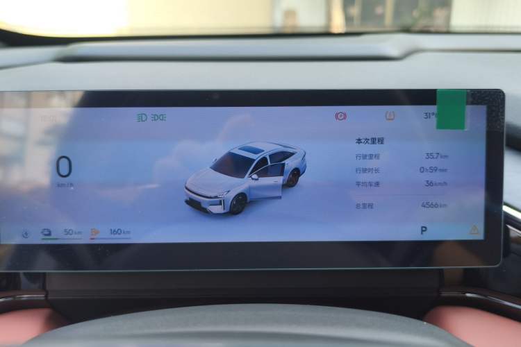 Used Geely Galaxy L6 2025 EM-i 140km Starship Edition Odometer Close Up