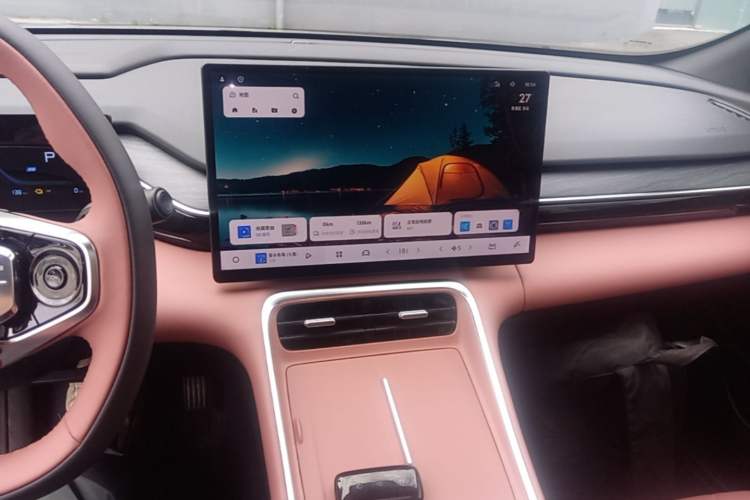 Used Geely Galaxy L6 2025 EM-i 60km Exploration Edition Audio And AC Panel