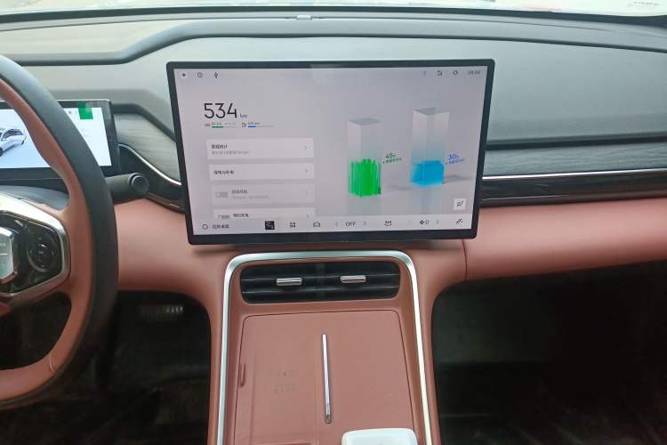 Used Geely Galaxy L6 2025 EM-i 140km Starship Edition Audio And AC Panel