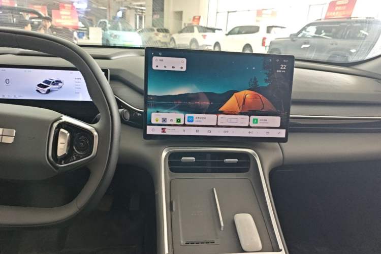 Used Geely Galaxy L6 2025 EM-i 140km Starship Edition Audio And AC Panel