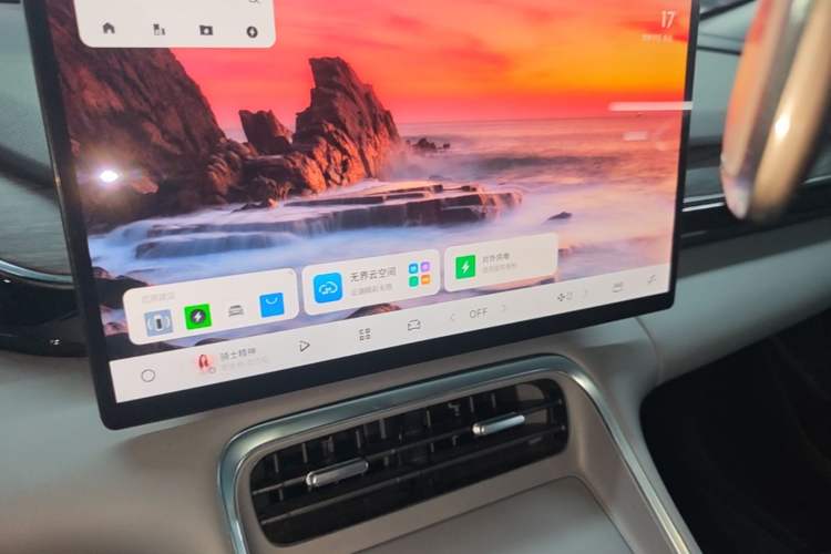 Used Geely Galaxy L6 2025 EM-i 60km Exploration Edition Audio And AC Panel