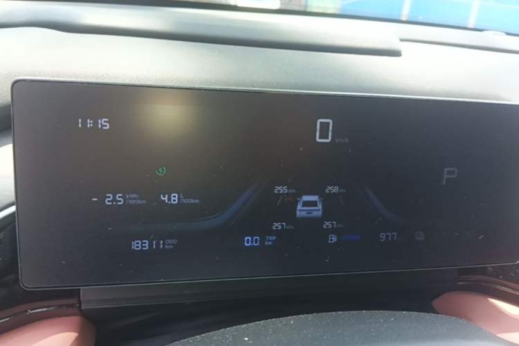 Used Geely Galaxy L6 2025 EM-i 140km Long-Range Version Instrument Cluster