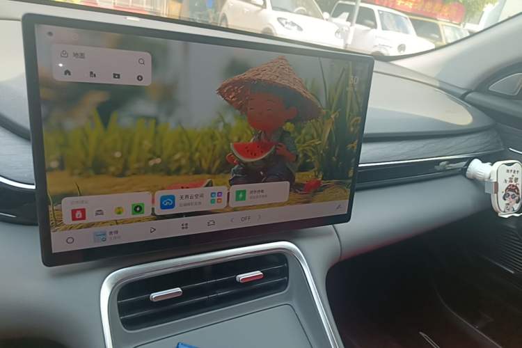 Used Geely Galaxy L6 2025 EM-i 60km Launch Edition Audio And AC Panel