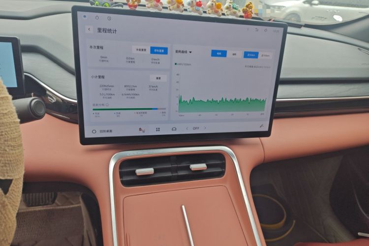 Used Geely Galaxy L6 2025 EM-i 140km Starship Edition Audio And AC Panel