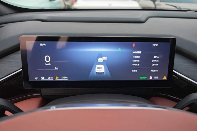 Used Geely Galaxy L6 2025 EM-i 140km Explorer+ Edition Odometer Close Up