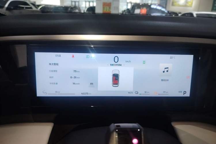 Used Geely Galaxy L7 2023 1.5T 115 km Starship Odometer Close Up