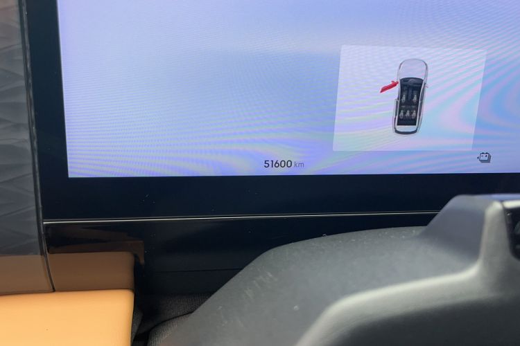 Used Geely Galaxy L7 2023 1.5T 115 km Starship Odometer Close Up
