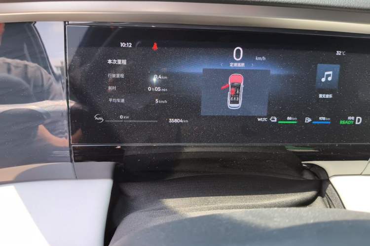 Used Geely Galaxy L7 2023 1.5T 115 km PLUS Odometer Close Up