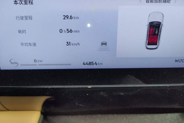 Used Geely Galaxy L7 2023 1.5T 115 km MAX Odometer Close Up