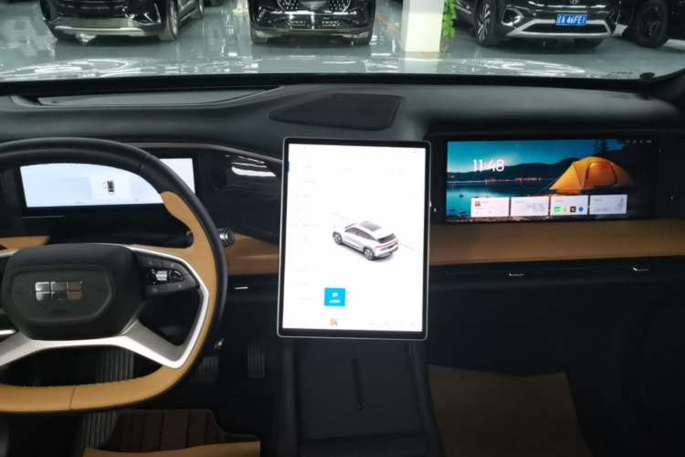 Used Geely Galaxy L7 2023 1.5T 55km PRO Audio And AC Panel