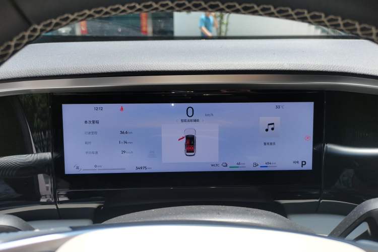 Used Geely Galaxy L7 2023 1.5T 115 km MAX Instrument Cluster