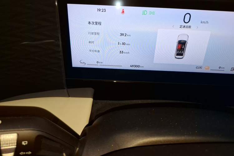 Used Geely Galaxy L7 2023 1.5T 55km AIR Odometer Close Up