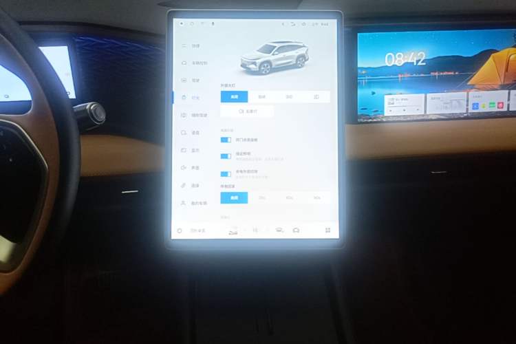 Used Geely Galaxy L7 2024 1.5T 115 km MAX Dragon Edition Audio And AC Panel