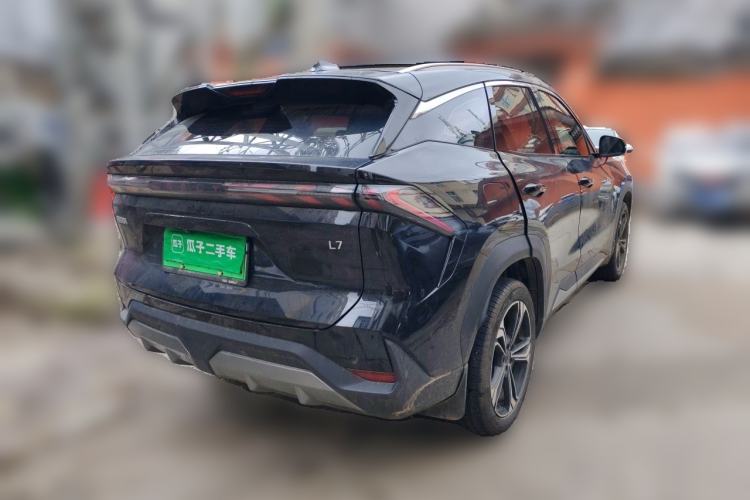 Used Geely Galaxy L7 2024 1.5T 115 km MAX Dragon Edition Rear Right 45 Deg