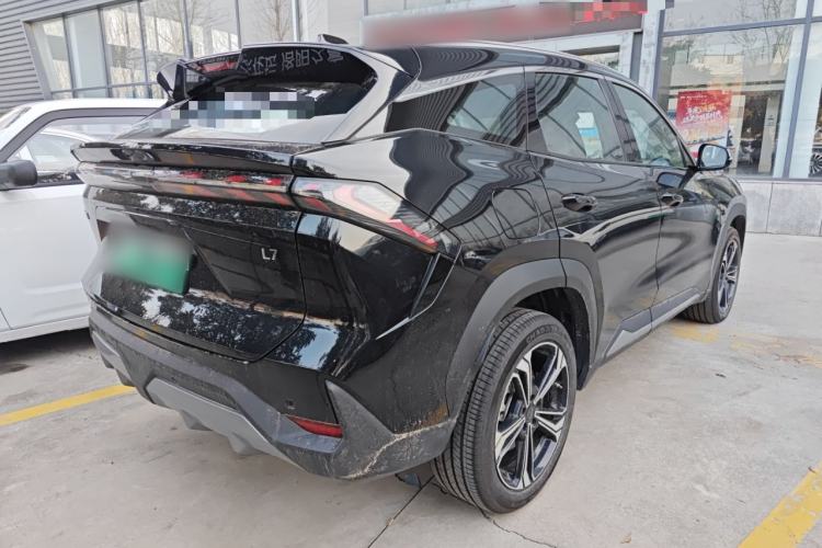 Used Geely Galaxy L7 2024 1.5T 115 km PLUS Dragon Edition Rear Right 45 Deg