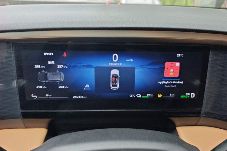 Used Geely Galaxy L7 2024 1.5T 115 km PLUS Dragon Edition Instrument Cluster