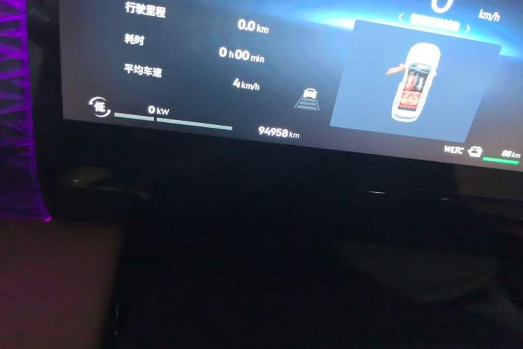 Used Geely Galaxy L7 2024 1.5T 115 km MAX Dragon Edition Odometer Close Up