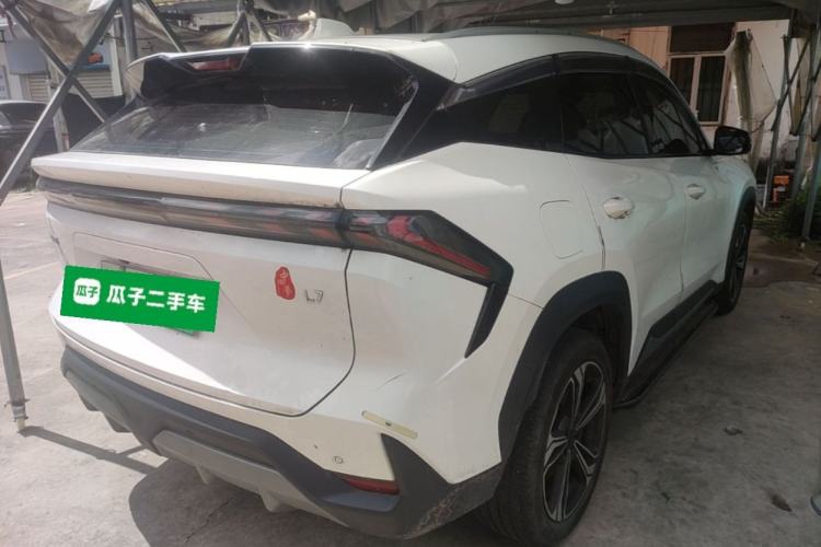 Used Geely Galaxy L7 2024 1.5T 115 km PLUS Dragon Edition Rear Right 45 Deg
