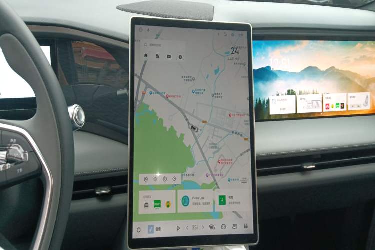 Used Geely Galaxy L7 2025 EM-i 115km Exploration Edition Audio And AC Panel