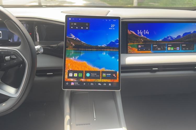 Used Geely Galaxy L7 2025 EM-i 115km Exploration Edition Audio And AC Panel