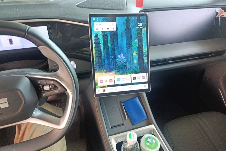 Used Geely Galaxy L7 2025 EM-i 115km Exploration Edition Audio And AC Panel