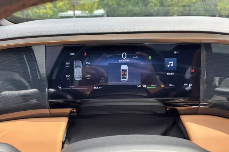 Used Geely Galaxy L7 2025 EM-i 115km Exploration+ Edition Odometer Close Up