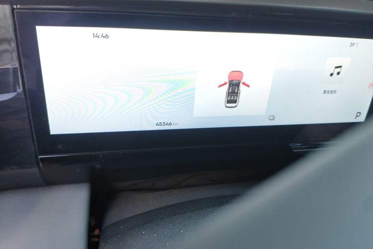 Used Geely Galaxy L7 2025 EM-i 115km Long-Range Version Odometer Close Up