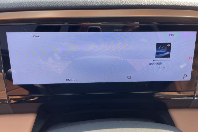 Used Geely Galaxy L7 2025 EM-i 115km Exploration+ Edition Odometer Close Up