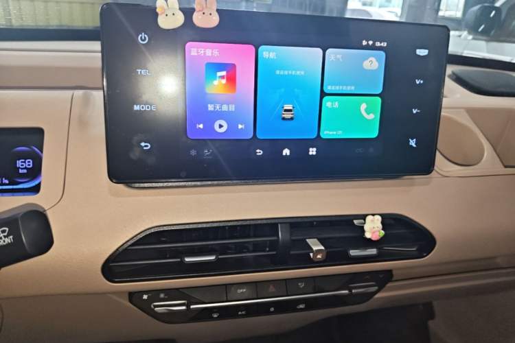 Used Geely Galaxy Panda 2023 Panda Mini 200km Endurance Bear Audio And AC Panel