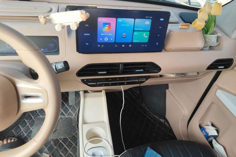 Used Geely Galaxy Panda 2023 Panda Mini 200km Endurance Bear Audio And AC Panel