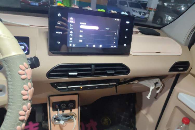 Used Geely Galaxy Panda 2023 Panda Mini 200km Endurance Bear Audio And AC Panel