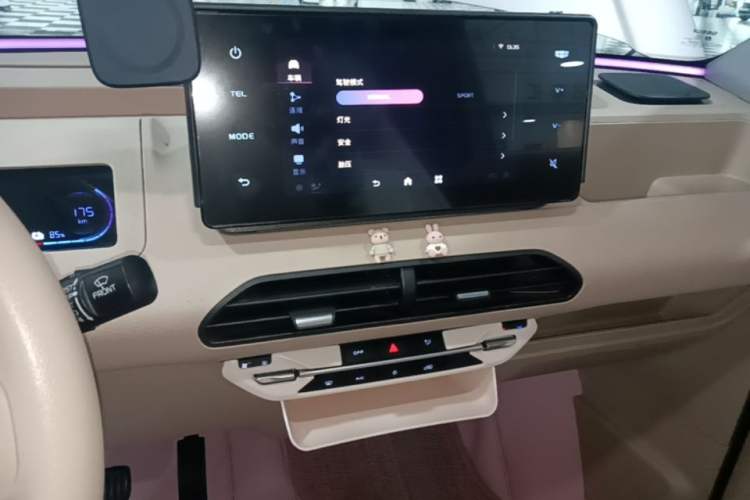Used Geely Galaxy Panda 2023 Panda Mini 200km Dynamic Bear Audio And AC Panel