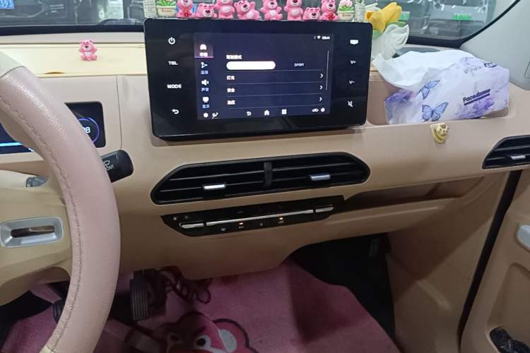 Used Geely Galaxy Panda 2023 Panda Mini 200km Endurance Bear Audio And AC Panel