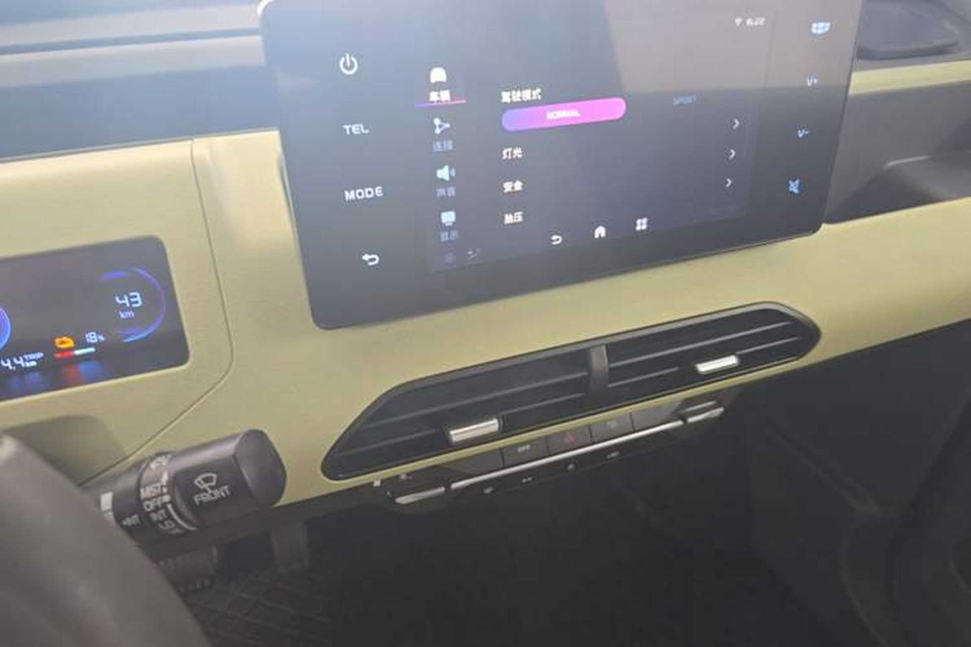 Used Geely Galaxy Panda 2023 Panda Mini New Year Edition Treasure Bear Audio And AC Panel
