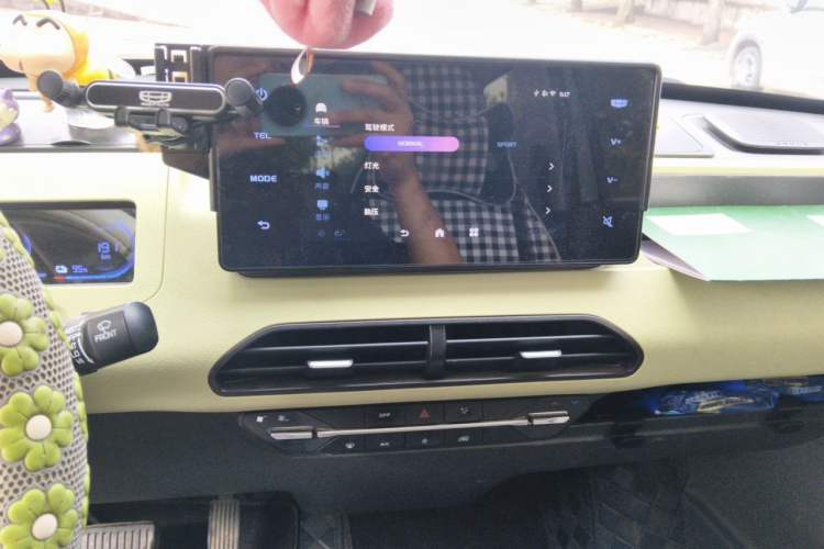 Used Geely Galaxy Panda 2023 Panda Mini 200km Endurance Bear Audio And AC Panel