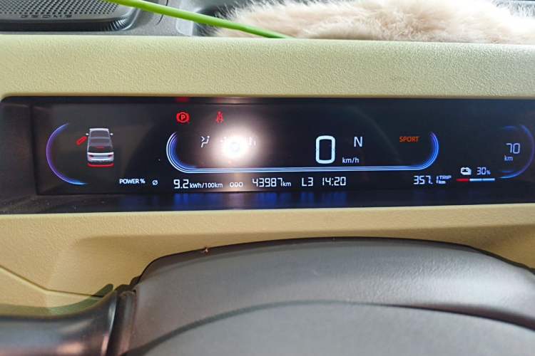 Used Geely Galaxy Panda 2023 Panda Mini 200km Endurance Bear Instrument Cluster