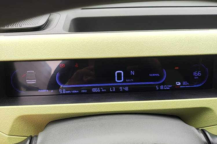 Used Geely Galaxy Panda 2023 Panda Mini 200km Endurance Bear Instrument Cluster