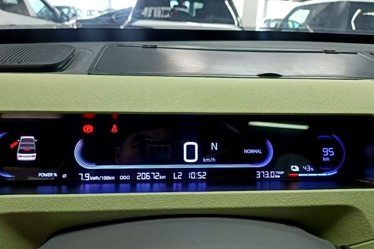 Used Geely Galaxy Panda 2023 Panda Mini 200km Dynamic Bear Instrument Cluster