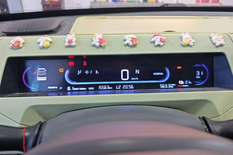 Used Geely Galaxy Panda 2023 Panda Mini 120km Cute Bear Instrument Cluster