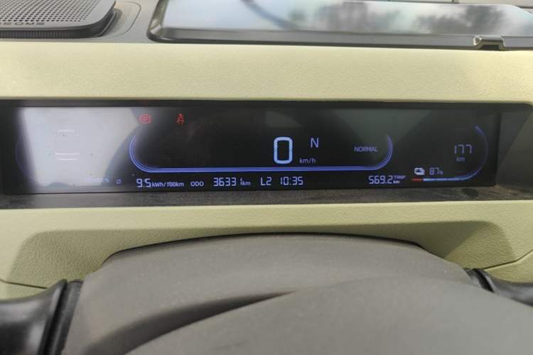 Used Geely Galaxy Panda 2023 Panda Mini 200km Dynamic Bear Instrument Cluster