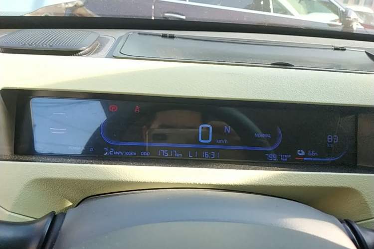 Used Geely Galaxy Panda 2023 Panda Mini 120km Cute Bear Instrument Cluster