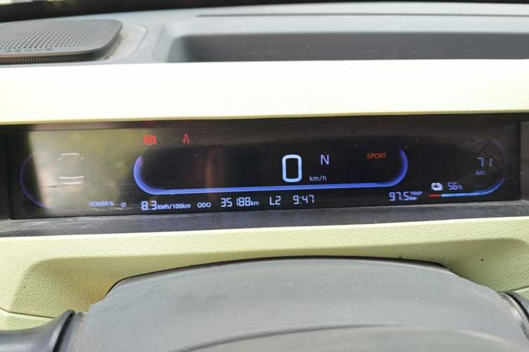 Used Geely Galaxy Panda 2023 Panda Mini 120km Super Cute Bear Instrument Cluster