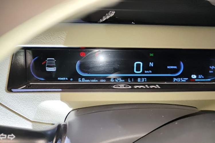 Used Geely Galaxy Panda 2023 Panda Mini 120km Super Cute Bear Instrument Cluster